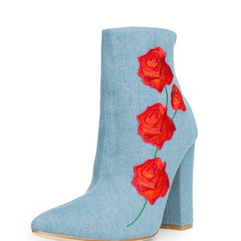 Denim heels - Picture 2 of 5